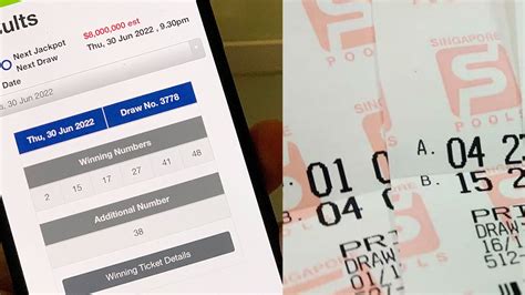 toto check prize|Winning numbers for Singapore Toto $8m top prize announced.